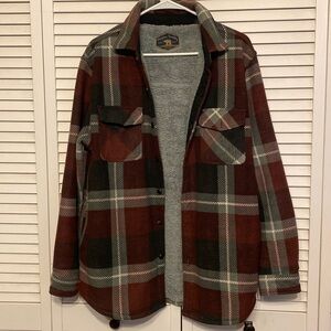 COPY - Freedom Foundry Plaid Light Shirt Jacket Size M